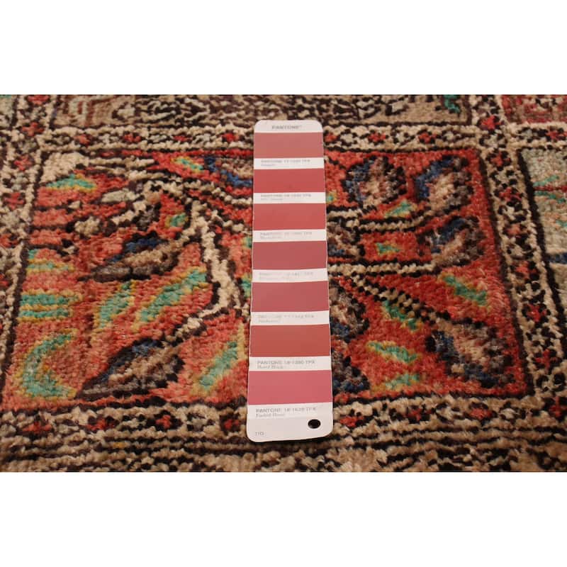 ECARPETGALLERY Hand-knotted Antalya Vintage Copper Wool Rug - 3'8 x 8'10