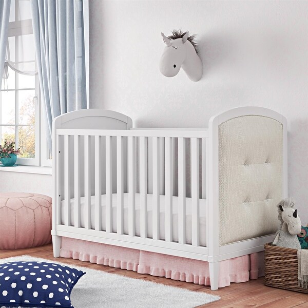 Upholstered crib sale