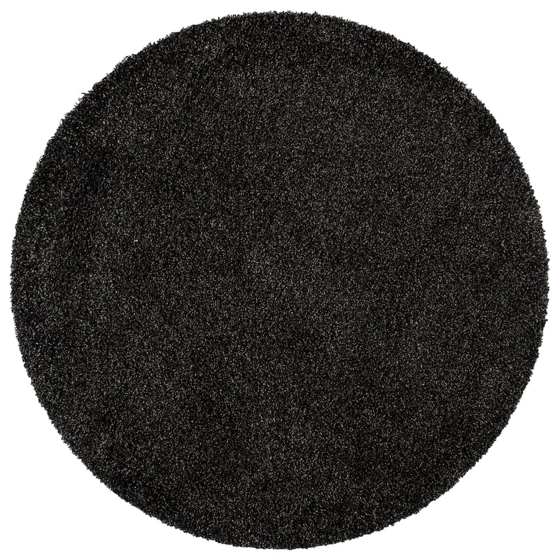 SAFAVIEH Evolution Shag Gwenaele Solid 1.8-inch Thick Rug
