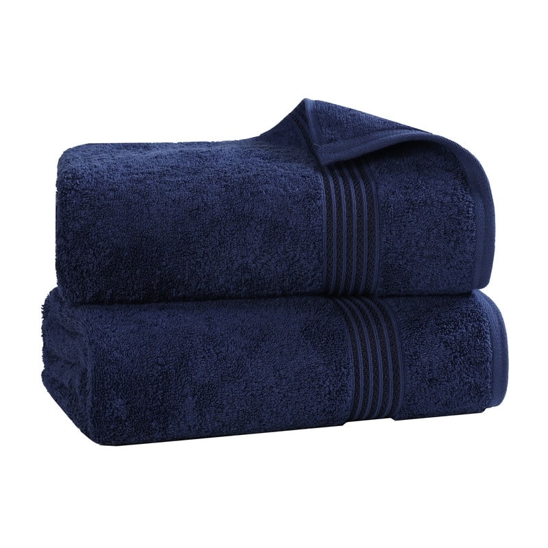 Blue Nile Mills Egyptian Cotton Absorbent Bath Sheet Set of 2