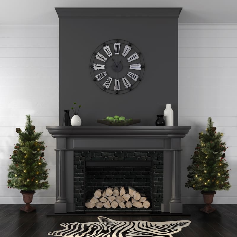 Astella 3.5-foot Pre-Lit Christmas Tree, Urn, and Ornaments