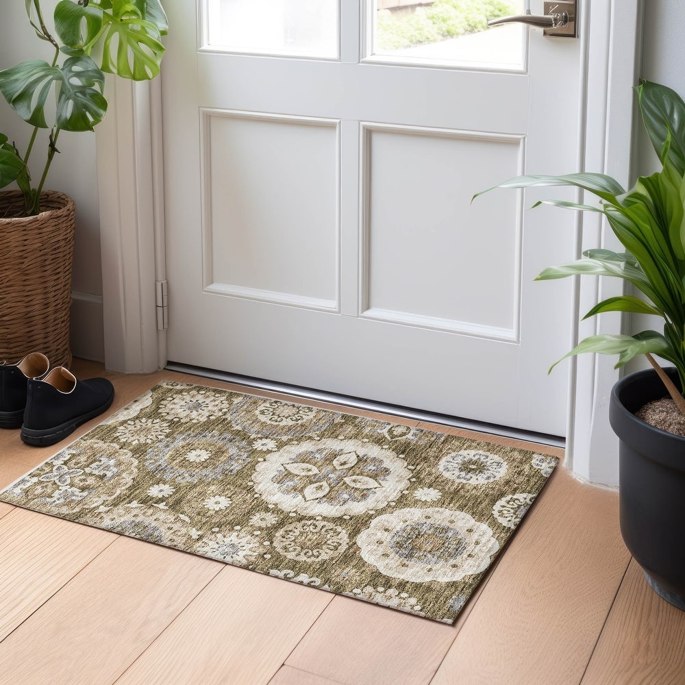 Premium Washable Super Soft Boho Suzani Mayfield Rug