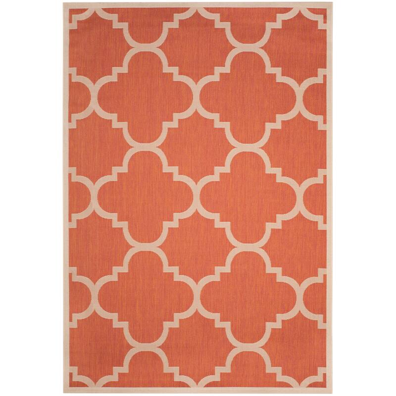 SAFAVIEH Courtyard Hafiza Indoor/ Outdoor Waterproof Patio Backyard Rug