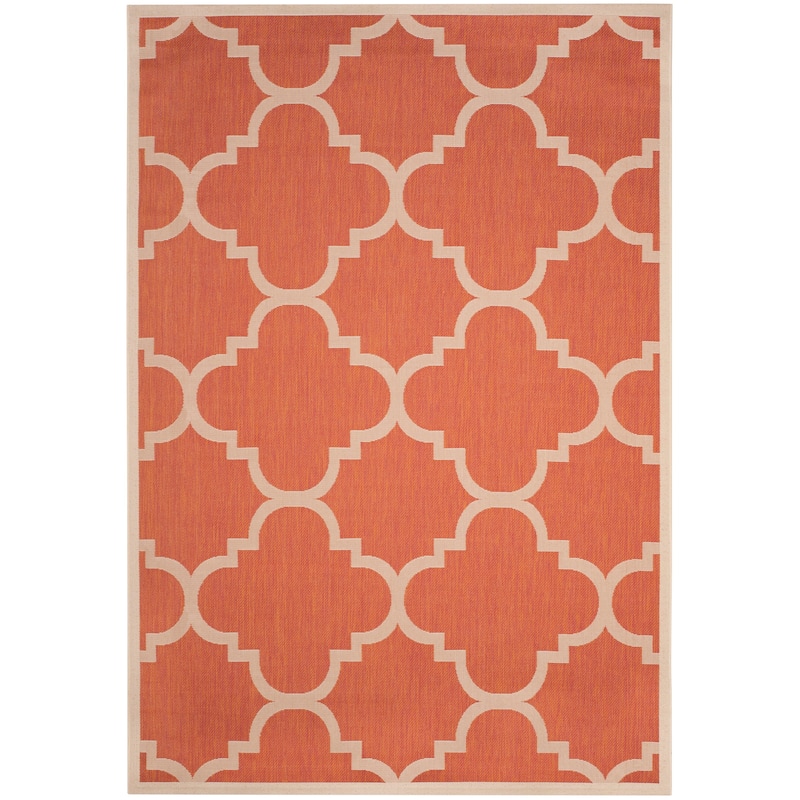 SAFAVIEH Courtyard Maryanne Indoor/ Outdoor Waterproof Patio Backyard Rug