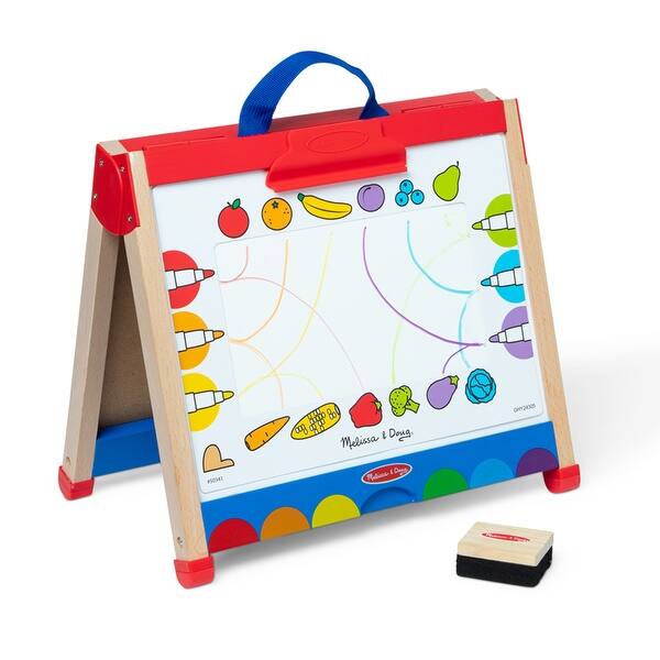 slide 2 of 3, Melissa & Doug Take-Along Activity Easel Set Multi - Kids