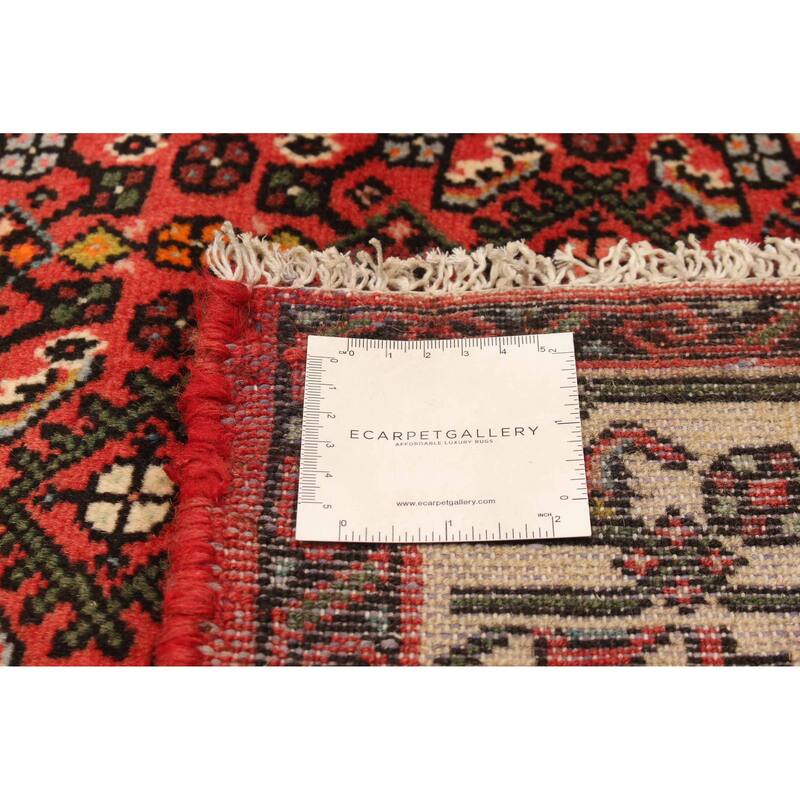 ECARPETGALLERY Hand-knotted Andelz Red Wool Rug - 3'3 x 4'11