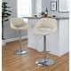 preview thumbnail 99 of 144, Silver Orchid Svellingen Adjustable Bar Stool with Rounded T Footrest - Set of 2