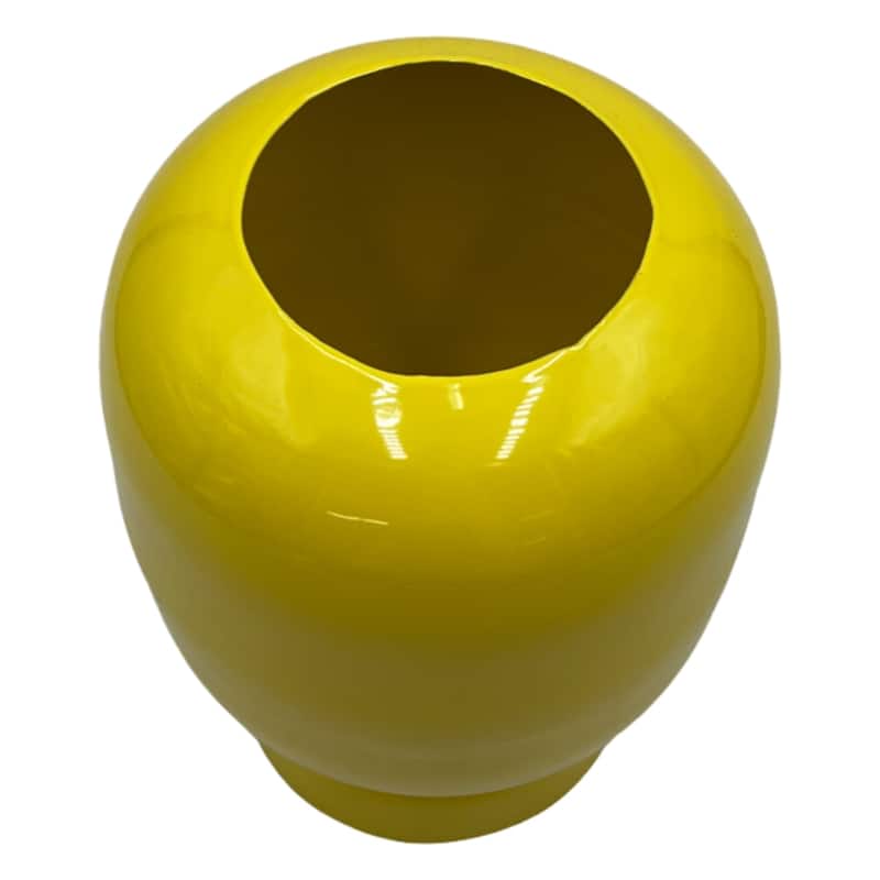 8 Inch Tall Decorative Handmade Iron Modern Round Flower Vase