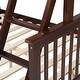 preview thumbnail 49 of 63, Twin over Twin House Bunk Bed With Shelves And Drawers