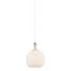 Option Satin Nickel / Matte White