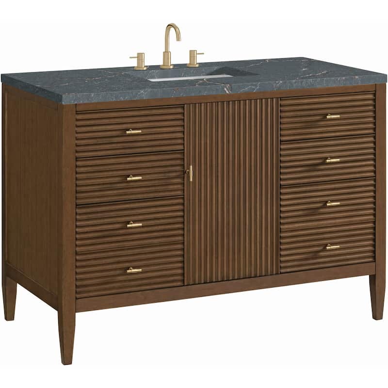 James Martin Vanities 485-V48-FPBL Myrrin 48" Free Standing Single