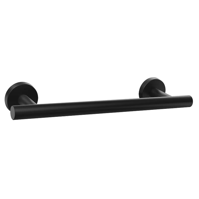 Arrondi 9 in (229 mm) Towel Bar in Matte Black - 9 in.