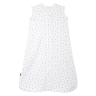 HALO SleepSack wearable blanket, 100% cotton, Blue Thyme, M, 6-12M - medium