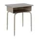 preview thumbnail 12 of 52, Student Desk with Open Front Metal Book Box & Flex Comfort Chair - 24"W x 18"D x 22.25" - 31.25"H