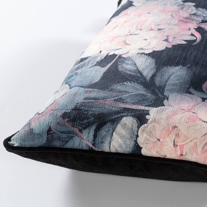 Artistic Weavers Ellen Moody Floral Velvet 22-inch Lumbar Throw Pillow