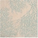 preview thumbnail 41 of 63, SAFAVIEH Handmade Bella Lular Modern Floral Wool Rug 5' Square - Beige/Blue - Square