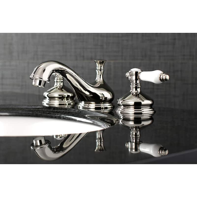 Kingston Brass Bel-Air Widespread Bathroom Faucet - Polished Nickel