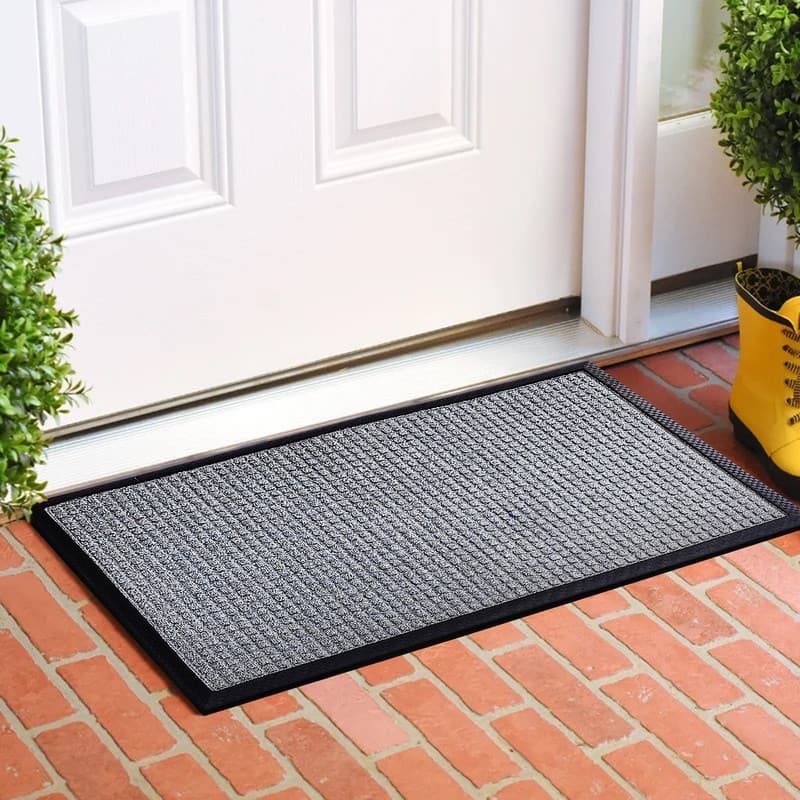 A1HC New Durable and Versatile Polypropylene Rubber Door Mat All Weather Inside Outside Door Mat