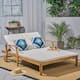 Option Teak Finish + Cream