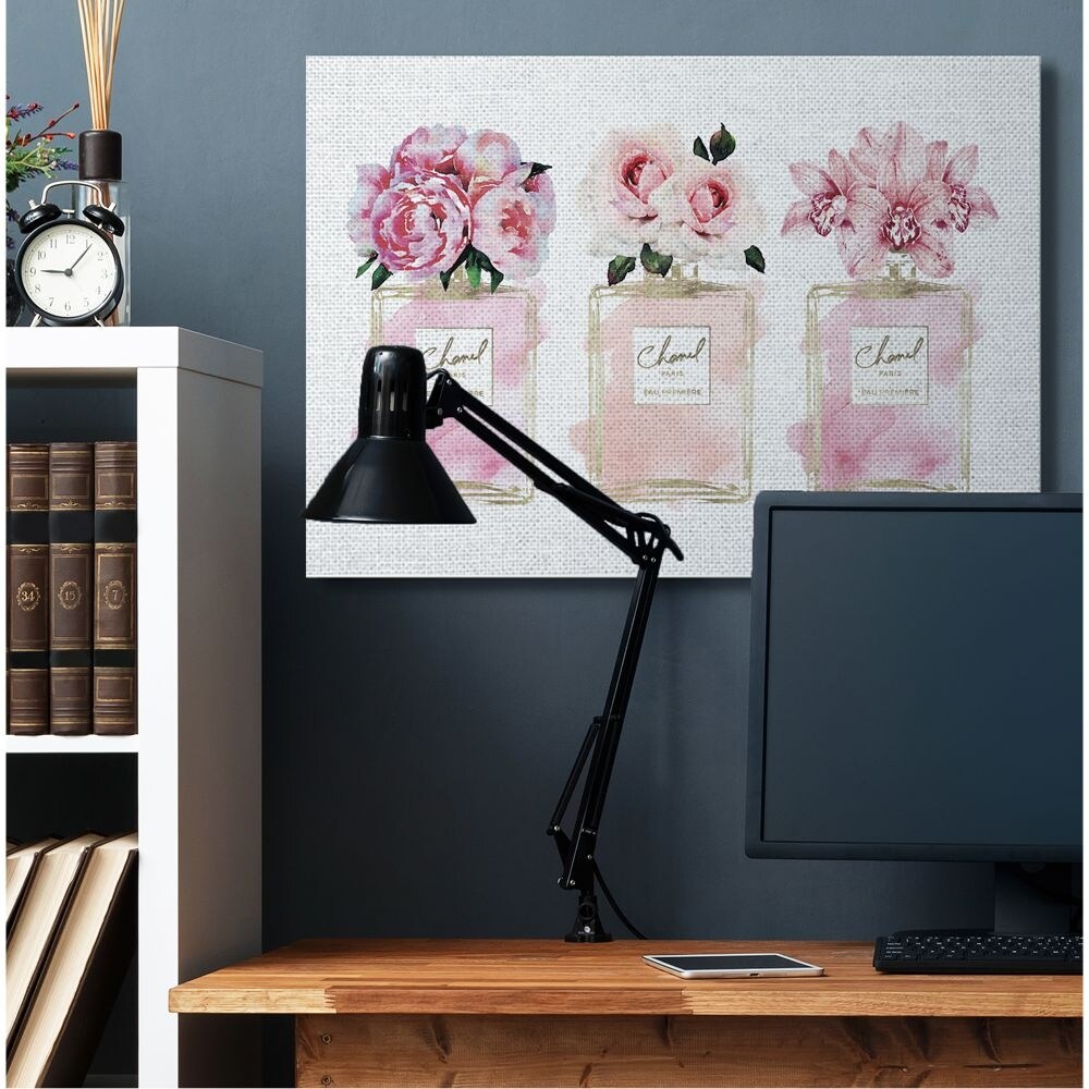 Stupell Industries Fashion Designer Bookstack Pink Grey Watercolor Gray Framed Art Print Wall Art, 16x20, by Amanda Greenwood