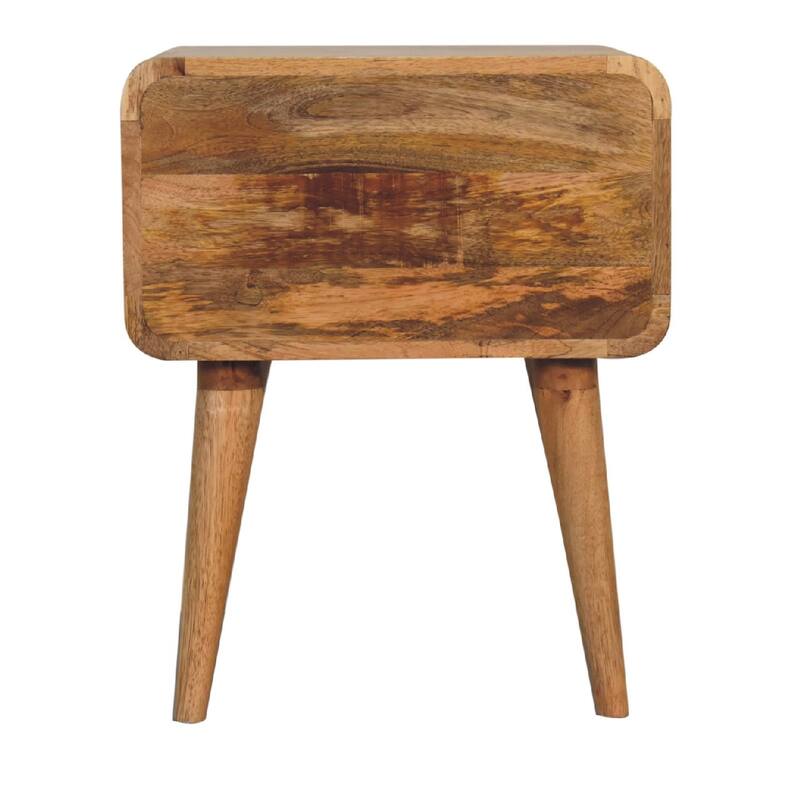 Contemporary Design 2 Drawer Nightstand,Durable And Sturdy