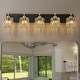 preview thumbnail 3 of 115, Mid-Century Modern Dimmable Bathroom Vanity Light Crystal Glass Wall Sconce