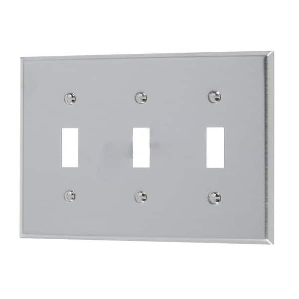 Rectangle Stainless Steel Electrical Switch Plate Stainless Steel