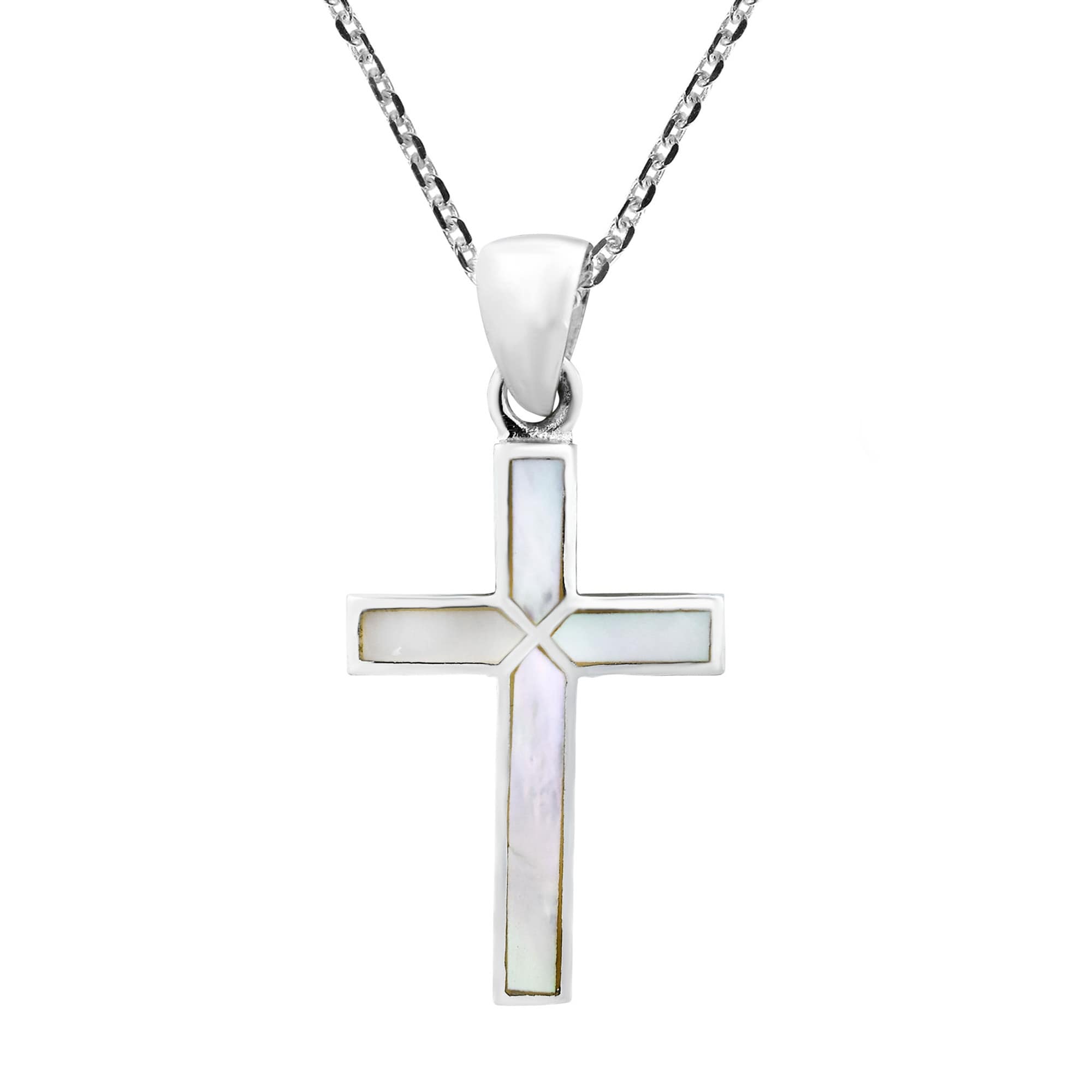Sterling Silver Cross Necklace and Matching Hallmarked 925 Earrings Sterling Silver Cross Necklace and Matching Hallmarked 925 Earrings