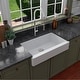 preview thumbnail 7 of 60, Karran Retrofit Apron Quartz Single Bowl Kitchen Sink
