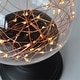 preview thumbnail 5 of 4, Black&White Fire Tree Honeysuckle Acrylic LED Ball Xmas Ornament