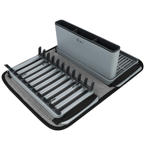 Outdoor Camping Gear Countertop Dish Rack Set with Sponge Drying Mat - On  Sale - Bed Bath & Beyond - 35351995