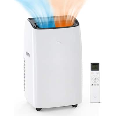 14000 Btu Portable Air Conditioners, Energy-Saving 13.6 CEER, with Remote Control