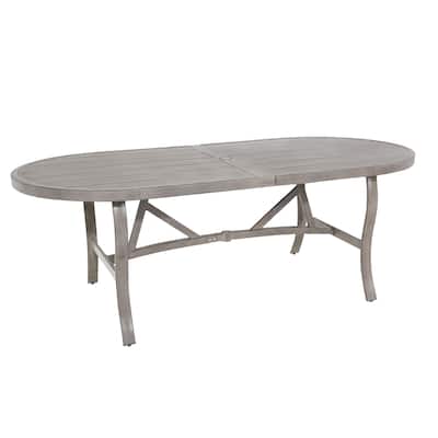 Aluminum Outdoor Oval Dining Table