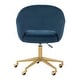 preview thumbnail 41 of 53, Saloma Velvet Office Chair