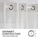 preview thumbnail 22 of 29, Deconovo Bedroom Crepe Solid Sheer Voile Curtain (2 Panels)