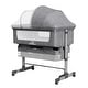 preview thumbnail 1 of 14, Baby Bassinet, Bedside Sleeper,Foldable Baby Bed to Bed GREY