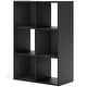 preview thumbnail 15 of 29, Signature Design by Ashley Langdrew Black Cube Organizer
