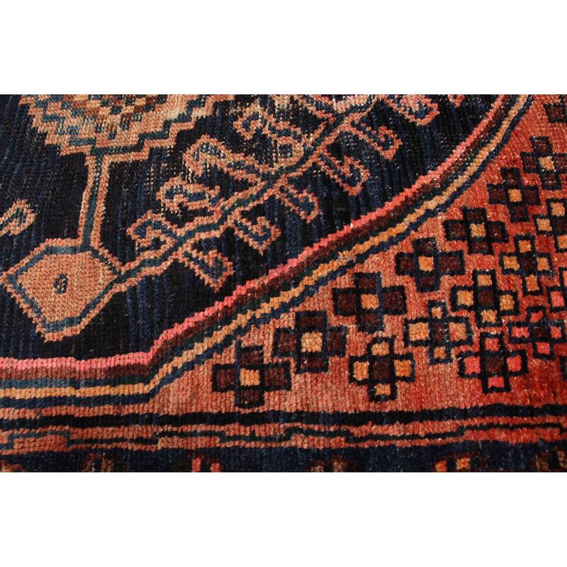 ECARPETGALLERY Hand-knotted Konya Anatolian Dark Copper Wool Rug - 3'7 x 8'0