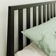 preview thumbnail 10 of 20, Max and Lily Scandinavian Queen-Size Bed with Slatted Headboard