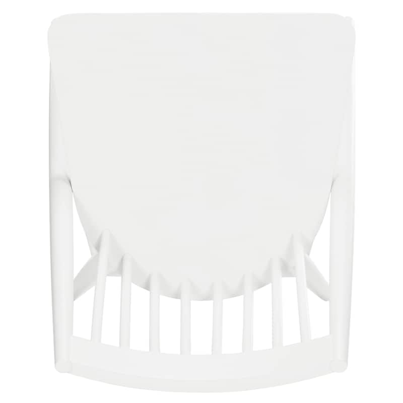 SAFAVIEH Dining 19-inch Wren White Spindle Dining Chair (Set of 2) - 21"W x 22"D x 34"H