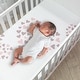 preview thumbnail 2 of 3, Lambs & Ivy Signature Heart to Heart Pink/White Fitted Crib Sheet