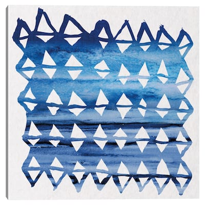 Blue Ways by Nikki Chu Canvas Art Print