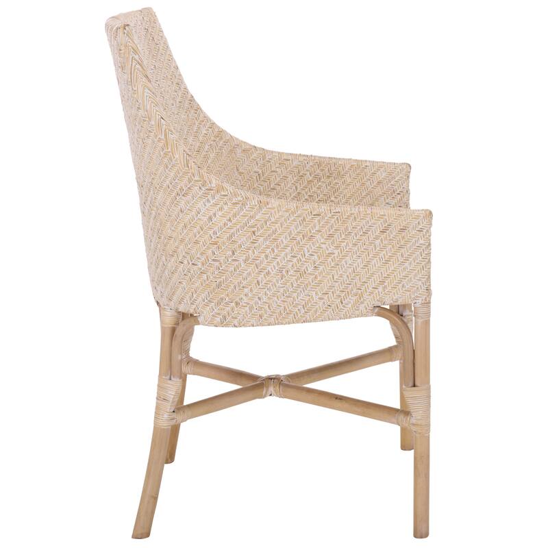 SAFAVIEH Home Rikan Arm Chair - 22"W x 22"D x 35"H