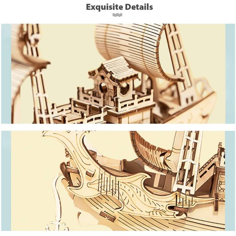 DIY 3D Puzzle - Fishing Ship - 104pcs