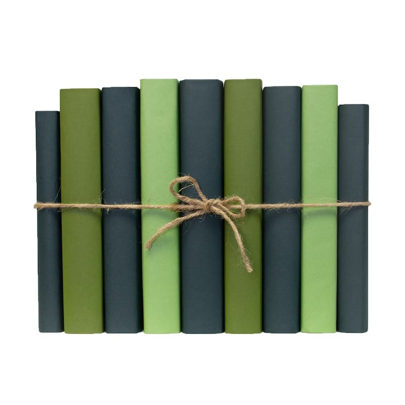 Books Green Decorative Accessories: Boxwood Wrapped ColorPak