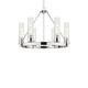 Option Polished Nickel / Striped Clear