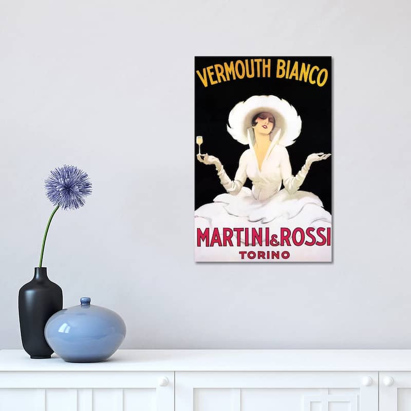 iCanvas "Vermouth Bianco" by Vintage Apple Collection Canvas Print - 18x12x1.5