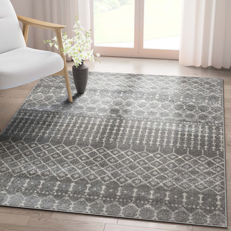 Well Woven Mystic Colette Moroccan Trellis Area Rug