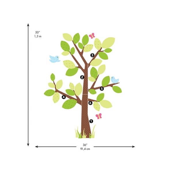 Kids Tree Dry Erase Wall Decal