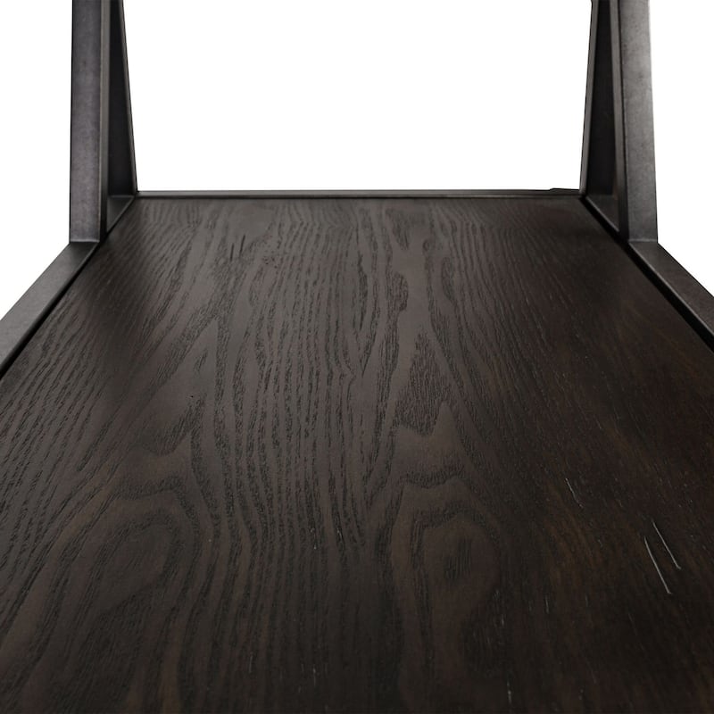 Arista Cobblestone Brown with Grey Dusty Wax Hang-up Chair Side Table